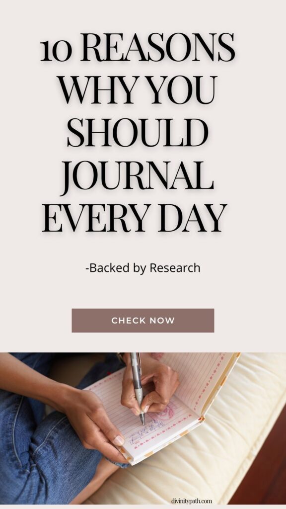 benefits of journaling