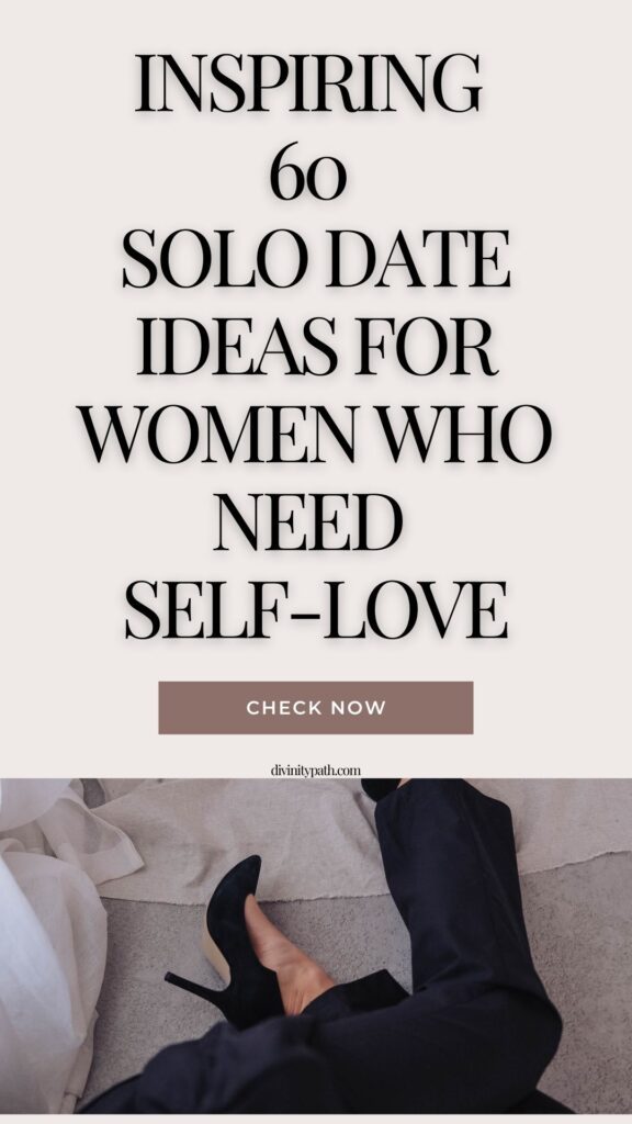 Solo date ideas for women