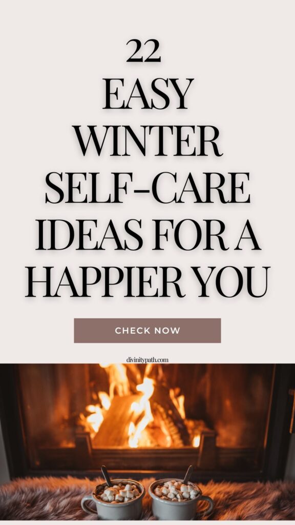 winter self-care ideas