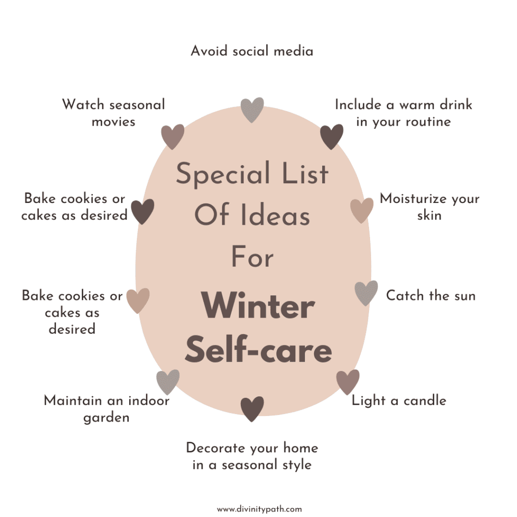 Special List Of Ideas For Winter Self-care 
