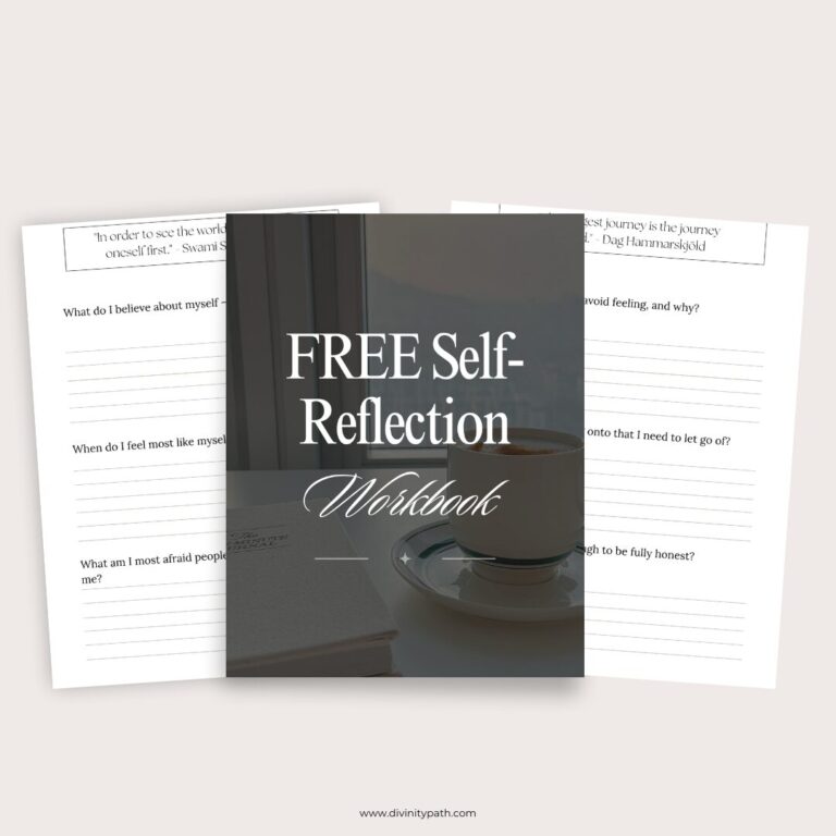 Free self-reflection workbook