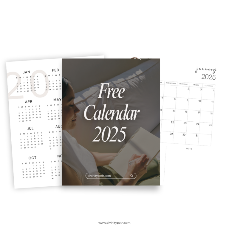 Digital Free Calendar 2025