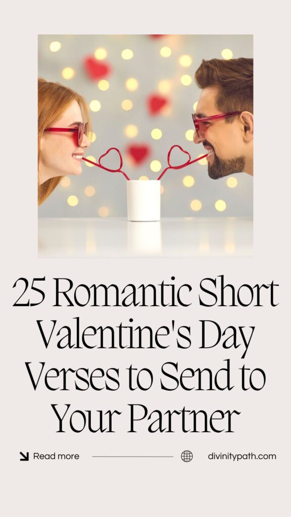 25 Romantic Short Valentine's Day Verses to Send to Your Partner