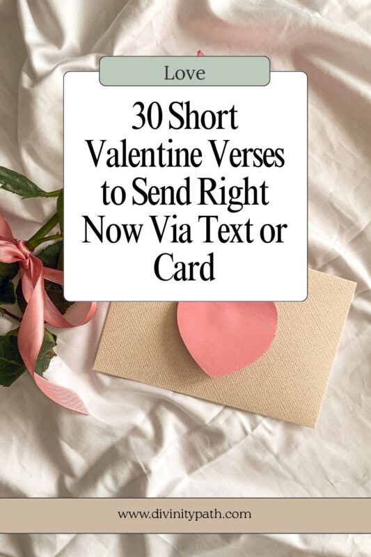 30 Short Valentine Verses to Send Right Now Via Text or Card
