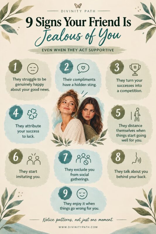 Signs Your Friend Is Jealous of You, Even When They Act Supportive 