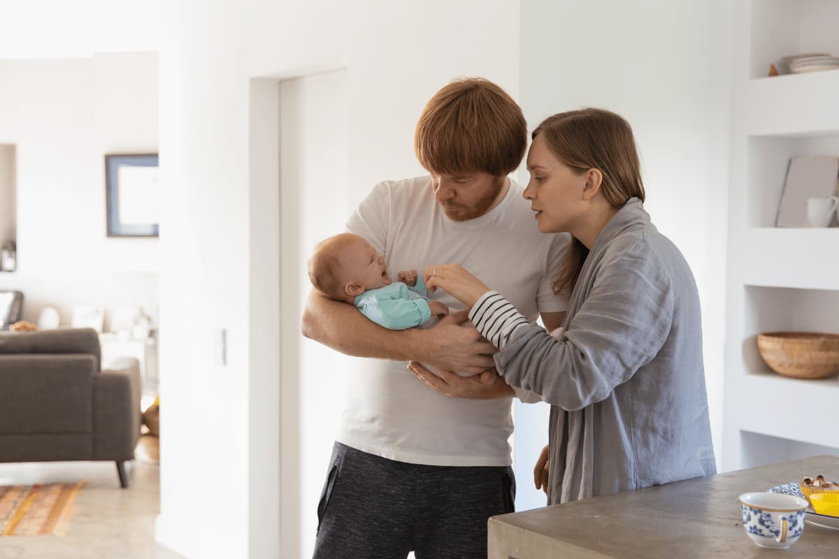 relationship problems after having a baby