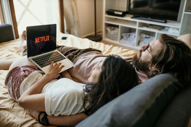couple watch movie