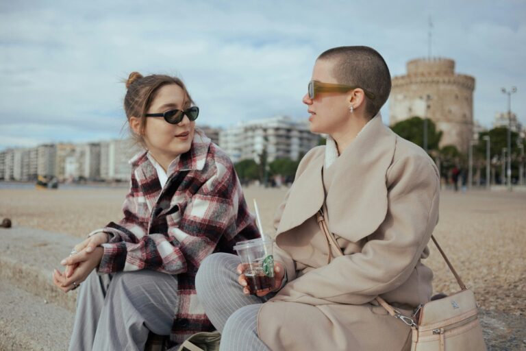 two women talking - ways to overcome fear of judgment