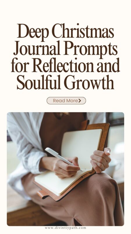 Deep Christmas Journal Prompts for Reflection and Soulful Growth