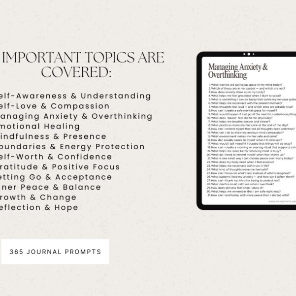 365 Mental Health Journal Prompts