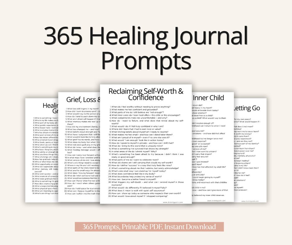 365 Healing Journal Prompts