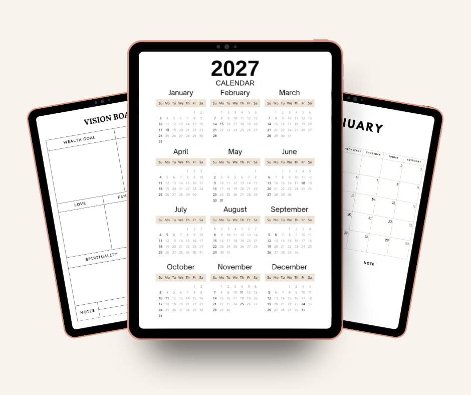 free calendar 2027