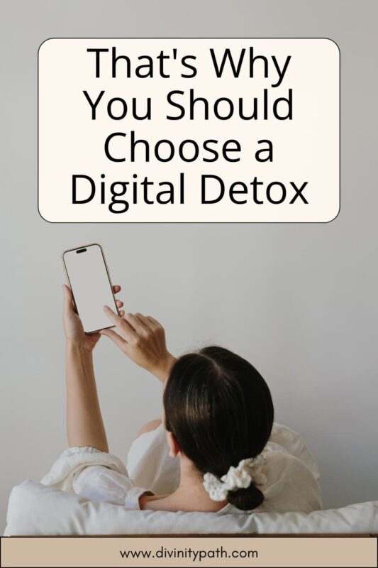 That's Why You Should Choose a Digital Detox ( pinterest pin)